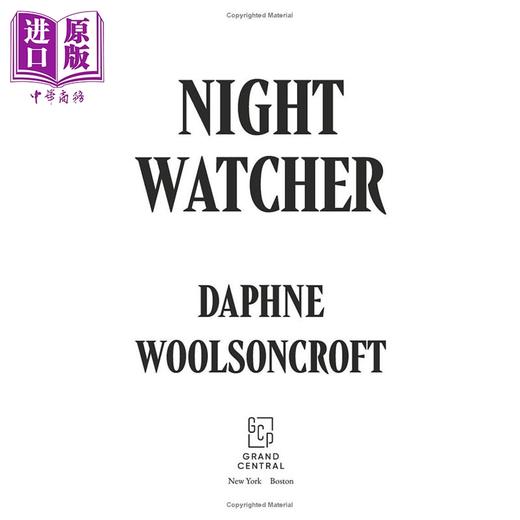 预售 【中商原版】守夜人 Night Watcher 英文原版 Daphne Woolsoncroft 商品图3