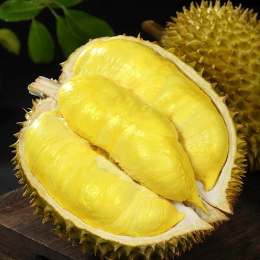 【顺丰直发❗️泰国金枕榴莲】果肉金黄细腻绵密，自带浓郁果香，口感软糯香甜不涩口，新鲜带壳金枕头热带水果金枕榴莲包邮L 商品图3