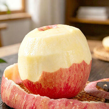 京鲜生 烟台红富士苹果 净重5斤 单果190g起 生鲜水果 商品图0