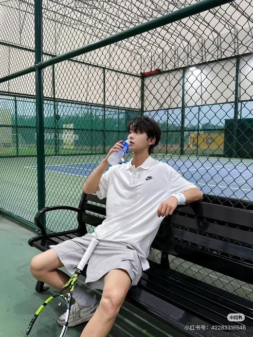 奈克 Nike Club 美式复古运动短袖Plolo衫 商品图1