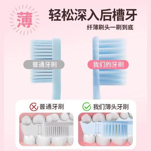 【店庆提前购】哈瑞咪多样屋  促销款    TISS果冻多巴胺宽头软毛牙刷  两盒六支   活动价：19.99元 商品图2