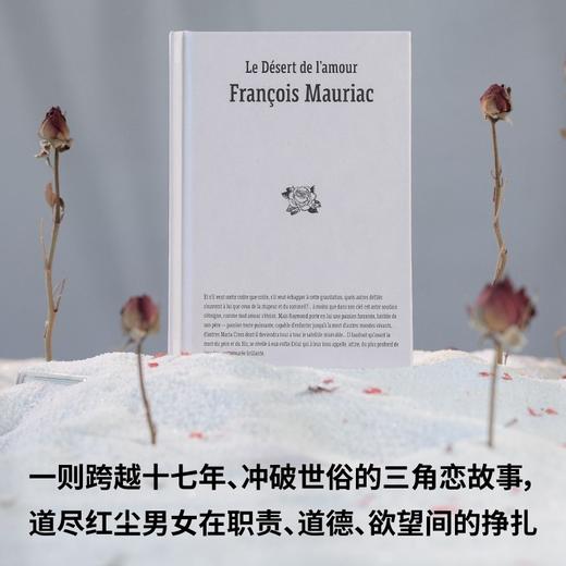 爱的荒漠（诺奖得主莫里亚克惊世之作，绝美精装文库本全新呈现！一则跨越十七年、冲破世俗的三角恋故事，细述人如何被爱改变、塑造、影响 商品图1