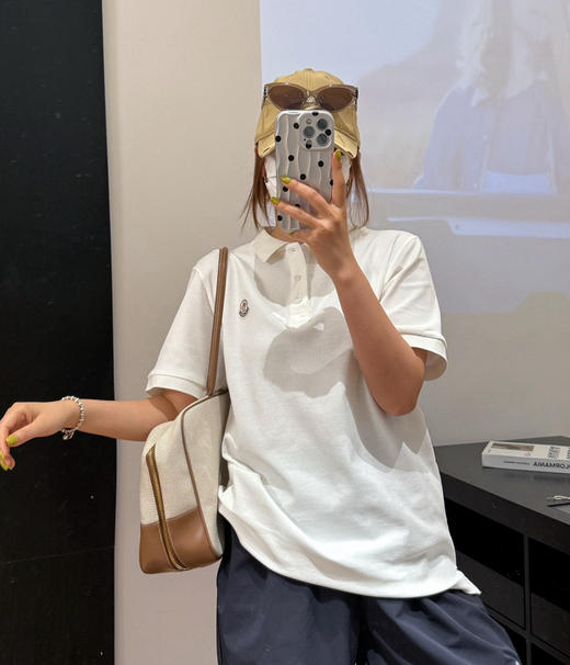 蒙口经典情侣长绒棉𝐩𝐨𝐥𝐨衫041303 商品图9