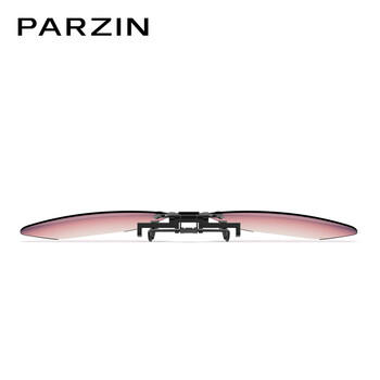 帕森（PARZIN）近视偏光太阳镜夹片 翻转式男女通用眼镜便捷驾驶墨镜礼物PZ12103 商品图5