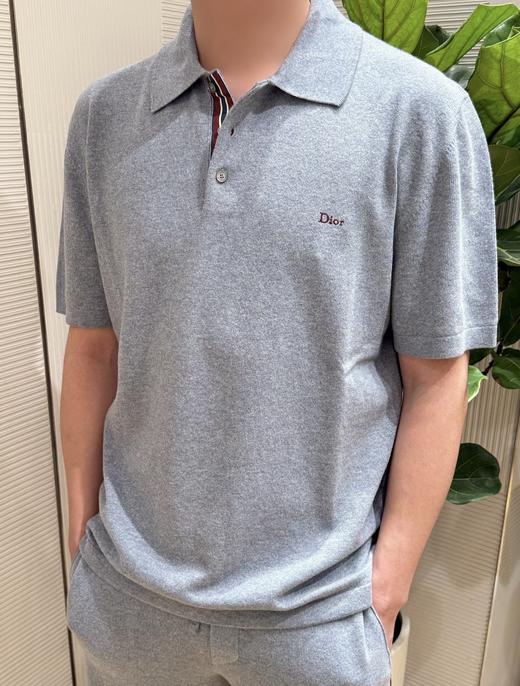 男款刺绣针织短袖Polo衫hu010 商品图3