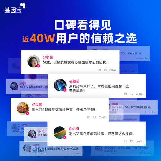 基因宝健康版基因检测套餐 商品图5