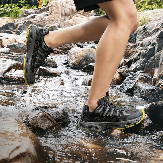 【陆地潜艇 水路旱路一鞋搞定】斯柏锐刃溪湿地防滑户外运动鞋 商品图5