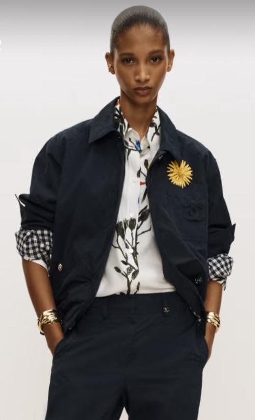 女款刺绣羊毛夹克外套he025 商品图3