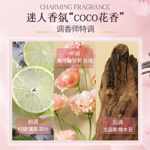 【蓬松柔顺❗去屑止痒】coco香氛洗发水胖东来去屑止痒控油香水型持久留香沐浴露套装。xb 商品图4