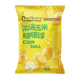 Indiam128g浓汤玉米啵啵球