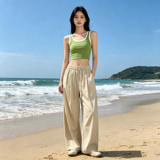 Schenvega情侣百搭山系冰爽防晒裤 宽松百搭 E50-922 商品图5