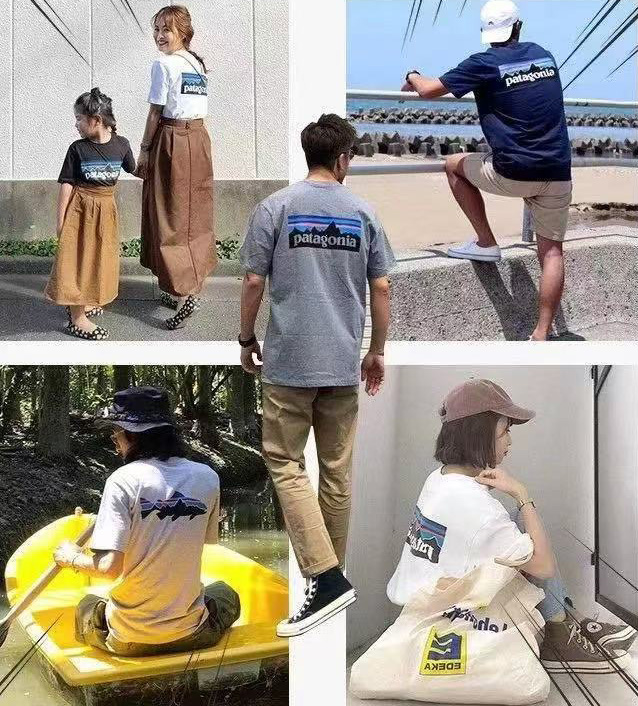 【2fz1】环保主题系列印花情侣夏日休闲短袖T恤！！