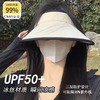 【超大帽檐❗️UPF50+冰丝防晒遮阳帽】全脸防晒，升级可卷便携收纳，还能扎马尾，透气不闷热！新款夏季太阳帽骑行骑车帽子 商品缩略图1