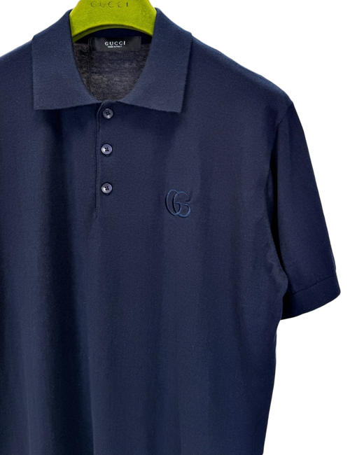 男款刺绣短袖针织Polo衫la012 商品图2