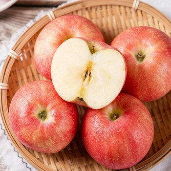 京鲜生烟台红富士苹果 净重5斤/12粒 单果190-240g 生鲜水果 商品图5