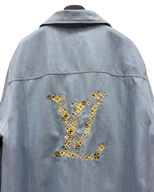 男款logo刺绣牛仔外套la 商品图2