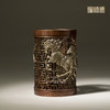 铜师傅《八骏笔筒》书房客厅铜摆件 家居工艺品 老师礼物 商品缩略图2