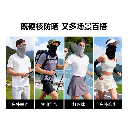 素湃Supield多功能防晒魔术头巾全波段防晒围脖徒步骑行遮阳面罩 商品图3