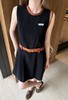 女款拼色腰带背心裙he017 商品缩略图3