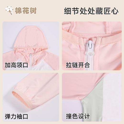 ⁵59元一件 【儿童防晒衣薄款】UPF50+ 有90-130码 男童女童 【棉花树】YY05-AYD 商品图3