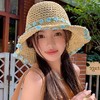【薄荷曼波❗️百搭遮阳渔夫帽】显脸小，平日穿搭，度假，野餐凹造型都不可少的单品！夏季女款防晒帽海边大帽檐可折叠帽子草帽 商品缩略图2