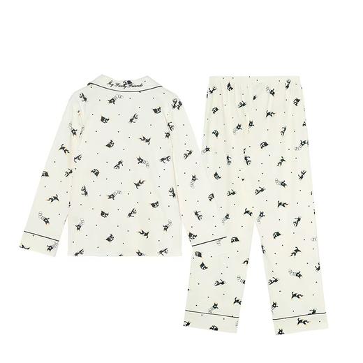 【内衣店庆提前购】3楼安莉芳芬狄诗睡衣女印花翻领开衫家居服套装FL00712吊牌价499元 商品图2