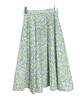 女款碎花高腰百褶半身裙la020 商品缩略图1