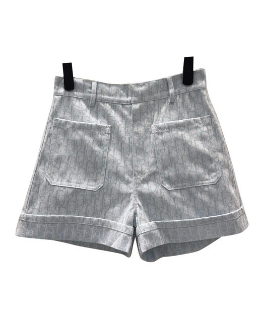 女款提花卷边短裤la010 商品图0