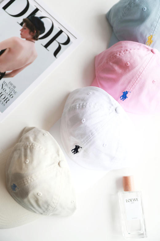 16个色齐发，棒球帽子大合集。显脸小软顶刺绣工艺鸭舌帽E042266 商品图4