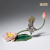 铜师傅《荷花自在观音》客厅桌面铜摆件 莲花禅意摆件 家居装饰品 商品缩略图3