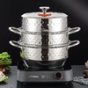 浮士德 德比星钻三层蒸锅 HG-1056 不锈钢蒸锅加厚大号 商品缩略图4