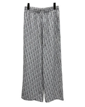 女款提花印花长裤hu010