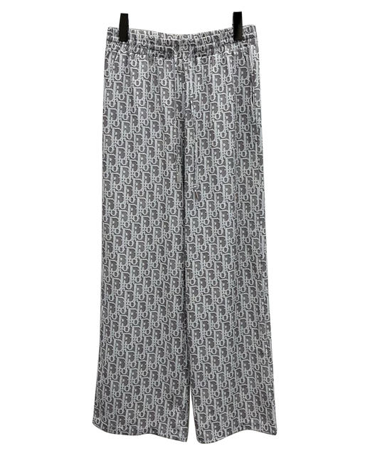 女款提花印花长裤hu010 商品图0