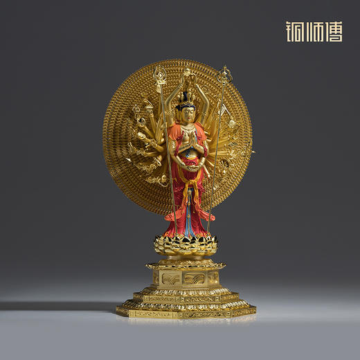 铜师傅 见微系列《般若千臂》千手观音佛像摆件 家居工艺品 商品图1