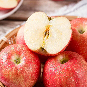 京鲜生烟台红富士苹果 净重5斤/12粒 单果190-240g 生鲜水果 商品图4