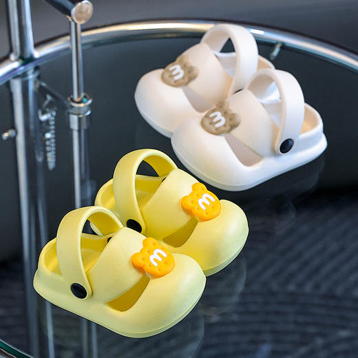 超值两双，可任选【漏水速干❗清爽不闷】EVA儿童洞洞鞋夏季女童室内防滑卡通男童学步宝宝外穿沙滩凉鞋。xb 商品图4