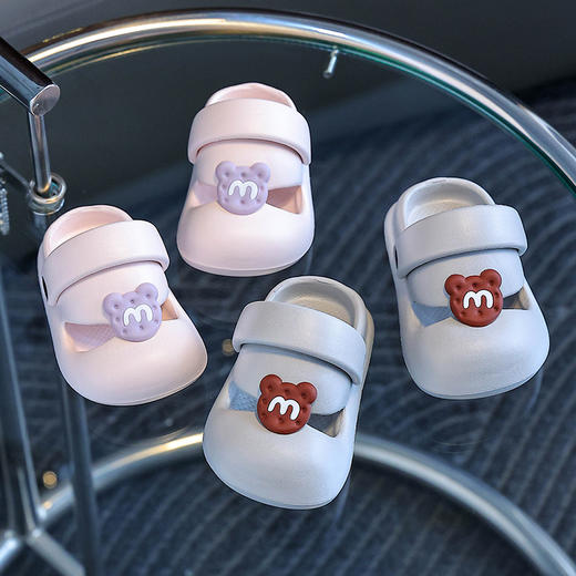 超值两双，可任选【漏水速干❗清爽不闷】EVA儿童洞洞鞋夏季女童室内防滑卡通男童学步宝宝外穿沙滩凉鞋。xb 商品图2