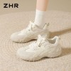 【头层猪皮】ZHR则则内增高阿甘鞋德训鞋女鞋春季新款休闲运动鞋 商品缩略图1