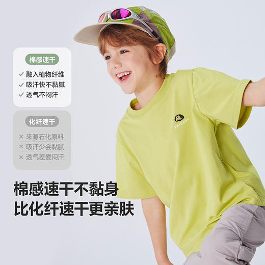 迷你巴拉巴拉男女童短袖T恤吸湿速干凉感抑菌可爱小狗上衣2026夏 商品图1