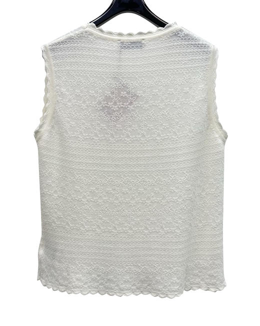 女款花边刺绣针织背心ba017 商品图1