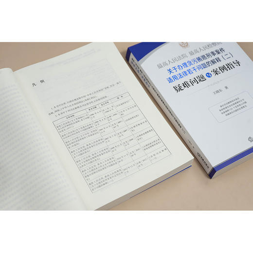 【签名版】最高人民法院 最高人民检察院关于办理贪污贿赂刑事案件适用法律若干问题的解释（二）疑难问题与案例指导    王晓东著 商品图4