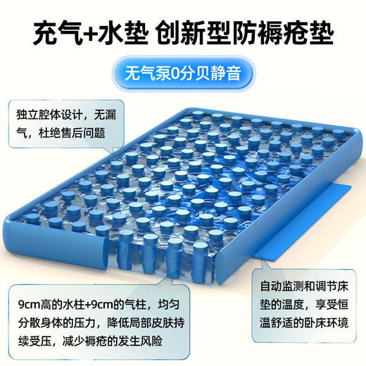 家用恒温水床垫 褥疮偏瘫老人专用 卧床病人护理垫 加厚防压疮水垫 商品图3
