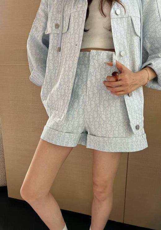 女款提花卷边短裤la010 商品图3