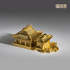 铜师傅 见微系列《五爷庙》 客厅桌面龙王庙寺庙铜工艺品家居摆件 商品缩略图2