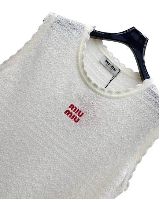 女款花边刺绣针织背心ba017 商品图2