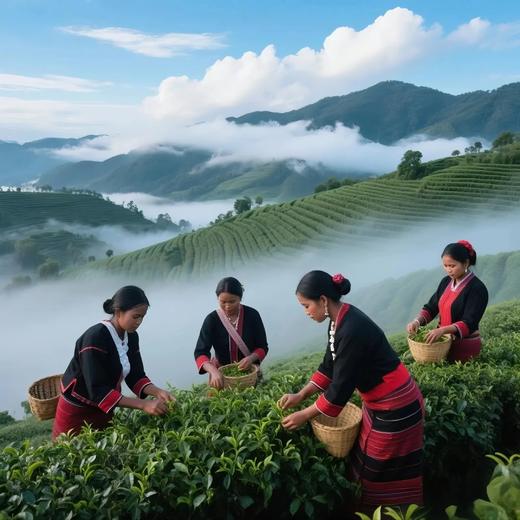 【中、欧盟、美等多国有机认证】云南有机普洱茶 送长辈 有机认证 喝的是健康 送朋友 礼袋一装 体面又高级基地直邮 商品图6