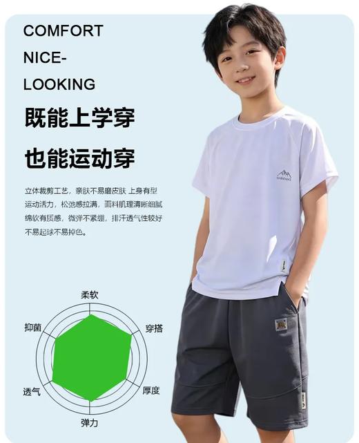 Amilife阿米日记反光条短裤 商品图5