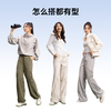 MOLYVIVI 风行网纱防晒裤女冰丝网纱直筒裤 商品缩略图5