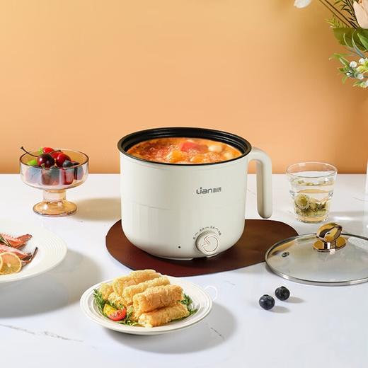 联创 多功能电煮锅 DF-BL2101M 宿舍小锅煮面火锅不粘内胆 商品图3