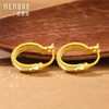 【新品首发】 高光系列 黄金足金简约闪亮几何耳环【按克计价黄金2】MEMORA诗普琳GE234201 商品缩略图5